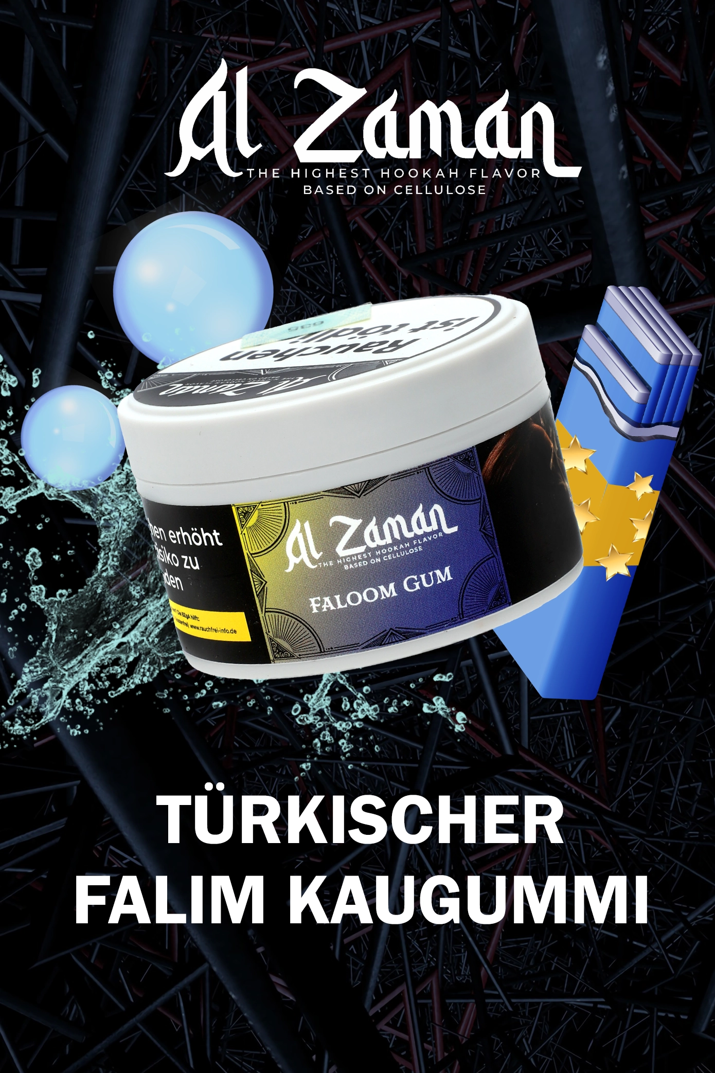 Al Zaman Tabakersatz Faloom Gum ohne Nikotin 20g