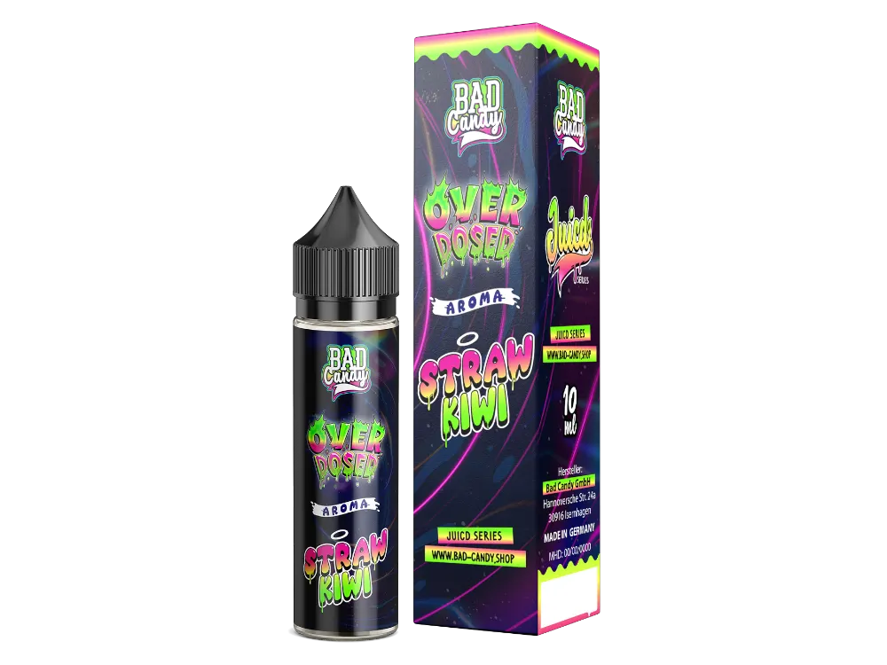 Bad Candy Aroma Juicd Straw Kiwi 10ml (Longfill)