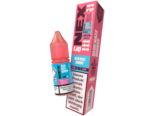 Pod Salt Nikotinsalz Liquid NexLiq Blue Razz Gummy 10mg/ml