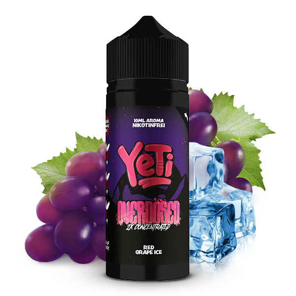 Yeti Aroma Red Grape Ice 10ml (Longfill)