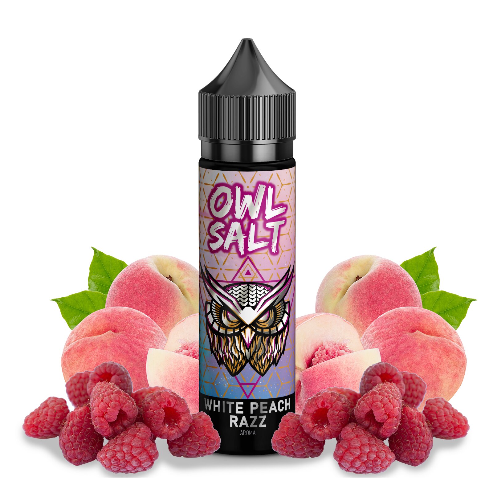 Owl Salt Aroma White Peach Razz 10ml (Longfill)