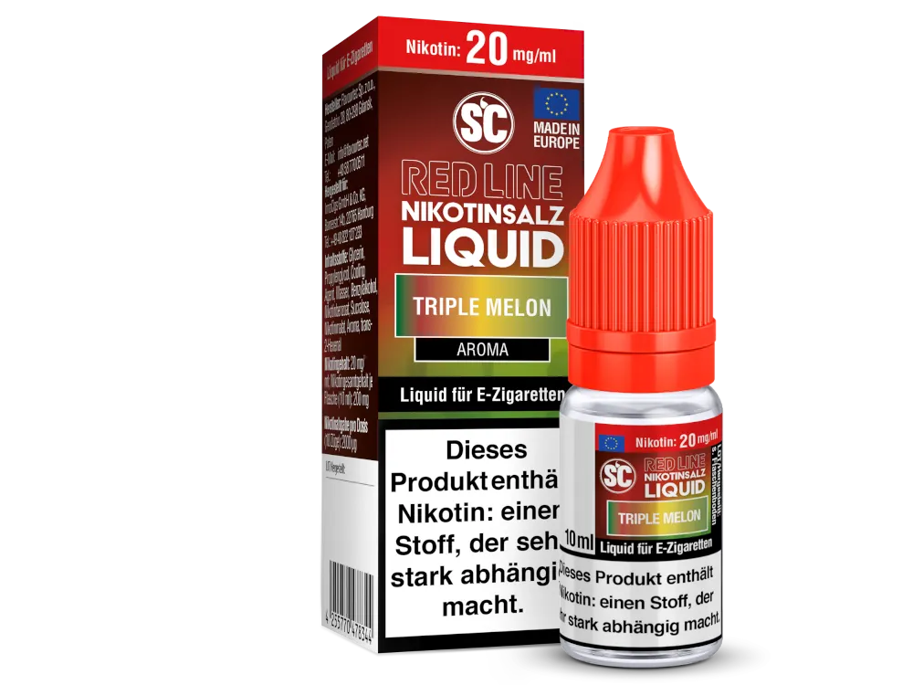 SC Nikotinsalz Liquid Red Line Triple Melon 20mg/ml 10ml