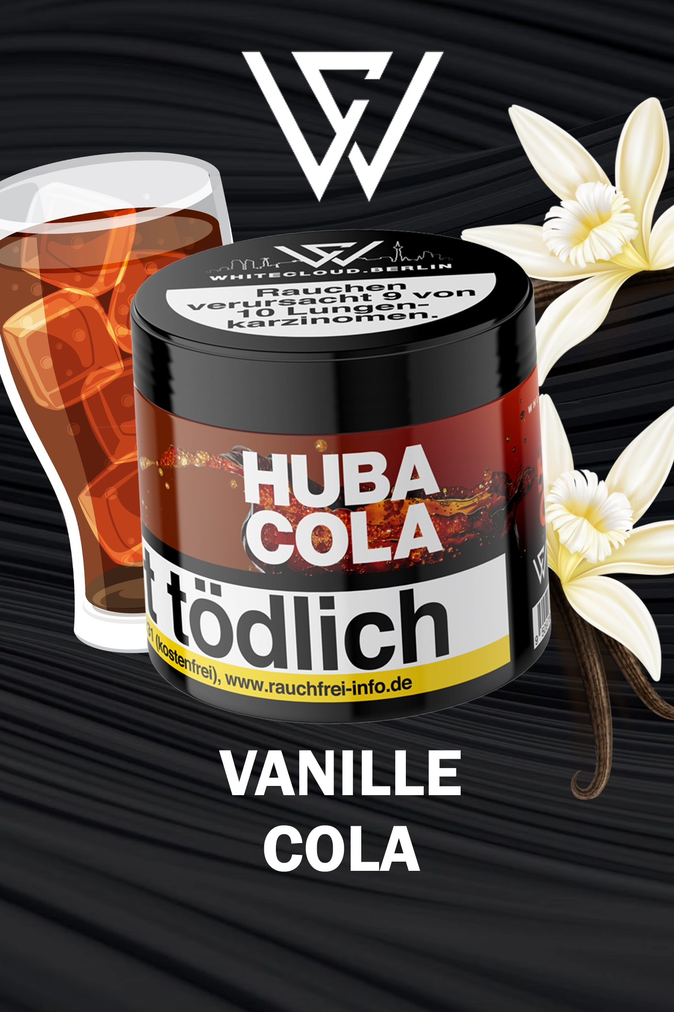 White Cloud Tabak Huba Cola 180g