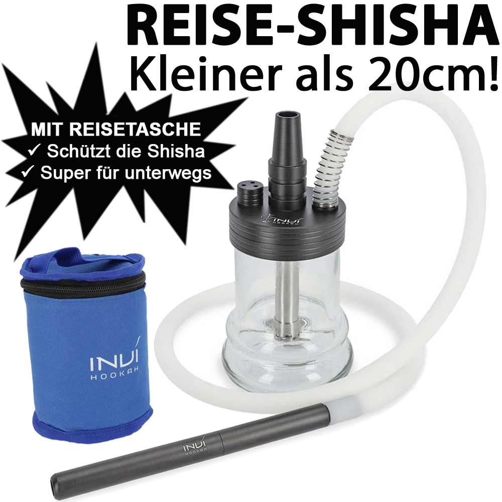 Invi Shisha Nano Alu Schwarz
