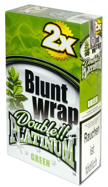 2Platinum Blunt Wrap Green (2 Stück pro Packung)