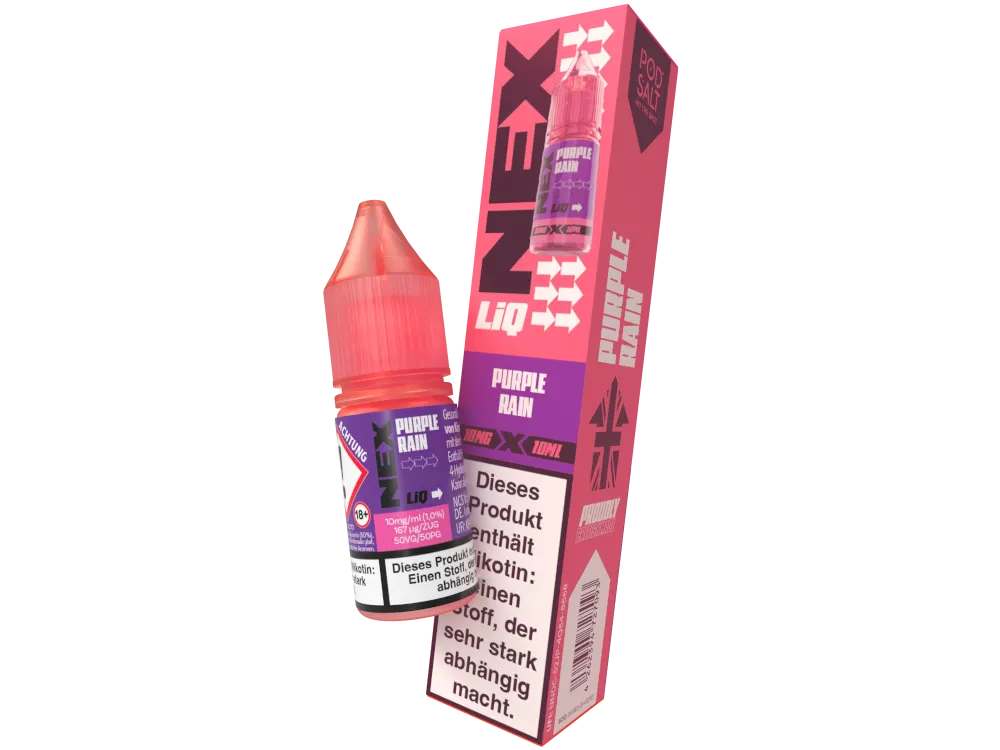 Pod Salt Nikotinsalz Liquid NexLiq Purple Rain 10mg/ml