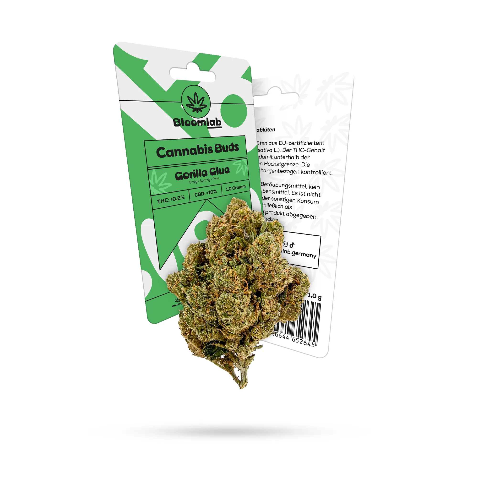 Bloomlab CBD Blüte Gorilla Glue