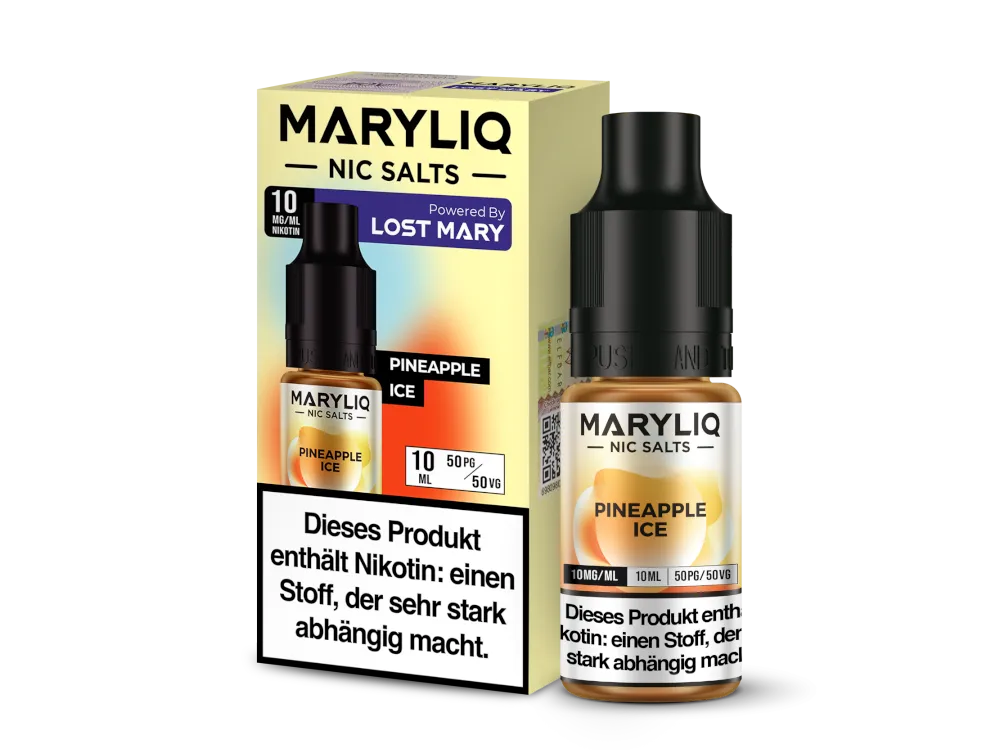 Maryliq Nikotinsalz Liquid Pineapple Ice 10mg/ml 10ml