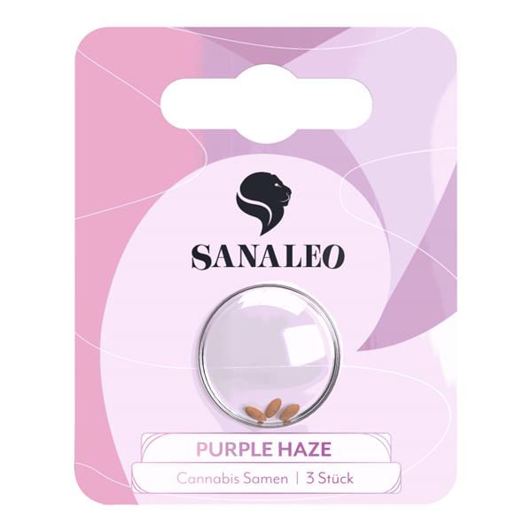 Sanaleo Cannabis Samen Autoflowering Purple Haze (3 Stück pro Packung)