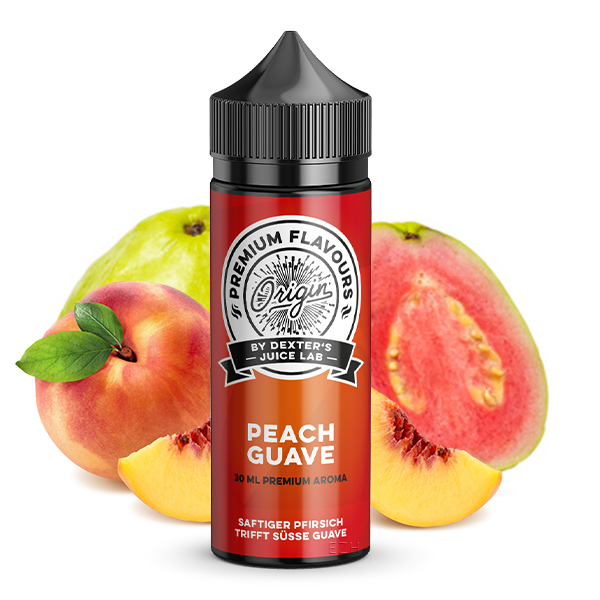 Dexters Juice Lab Aroma Peach Guave 10ml (Longfill)