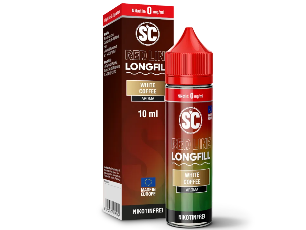 SC Aroma Red Line White Coffee 10ml (Longfill)
