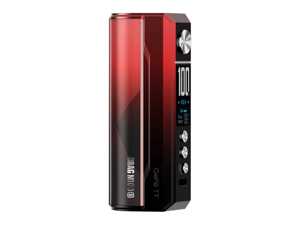 Voopoo Akkuträger Drag M100S Mod Schwarz Rot