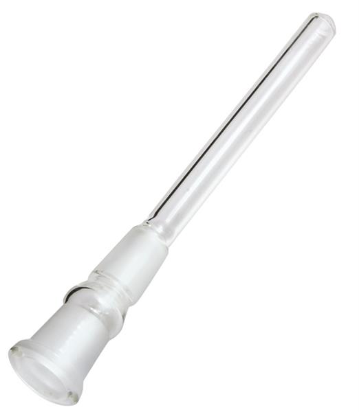 Glas Chillum ohne Kopf 12cm (18/8 Schliff)