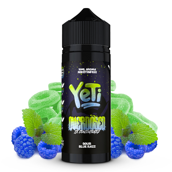 Yeti Aroma Sour Blue Razz 10ml (Longfill)