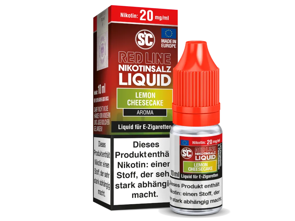 SC Nikotinsalz Liquid Red Line Lemon Cheesecake 10mg/ml 10ml
