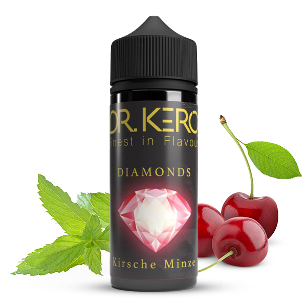 Dr. Kero Aroma Diamonds Kirsche Minze 10ml (Longfill)