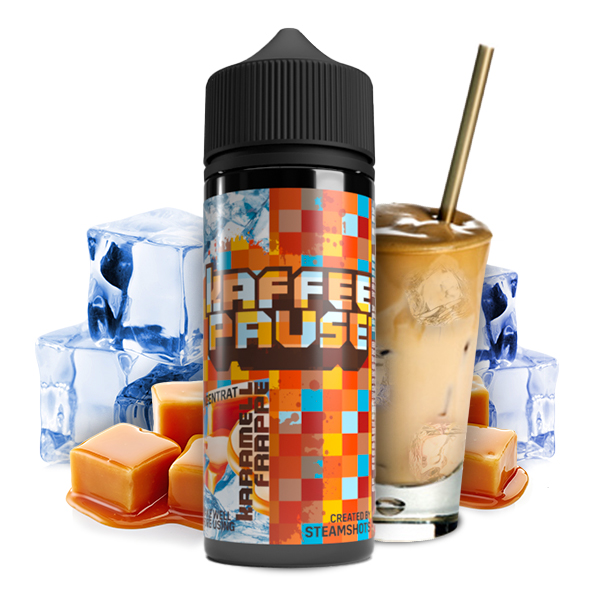 Kaffeepause Aroma Karamell Frappè Ice 10ml (Longfill)