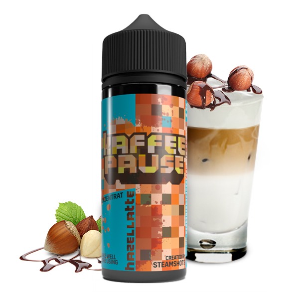 Kaffeepause Aroma Hazellatte 10ml (Longfill)