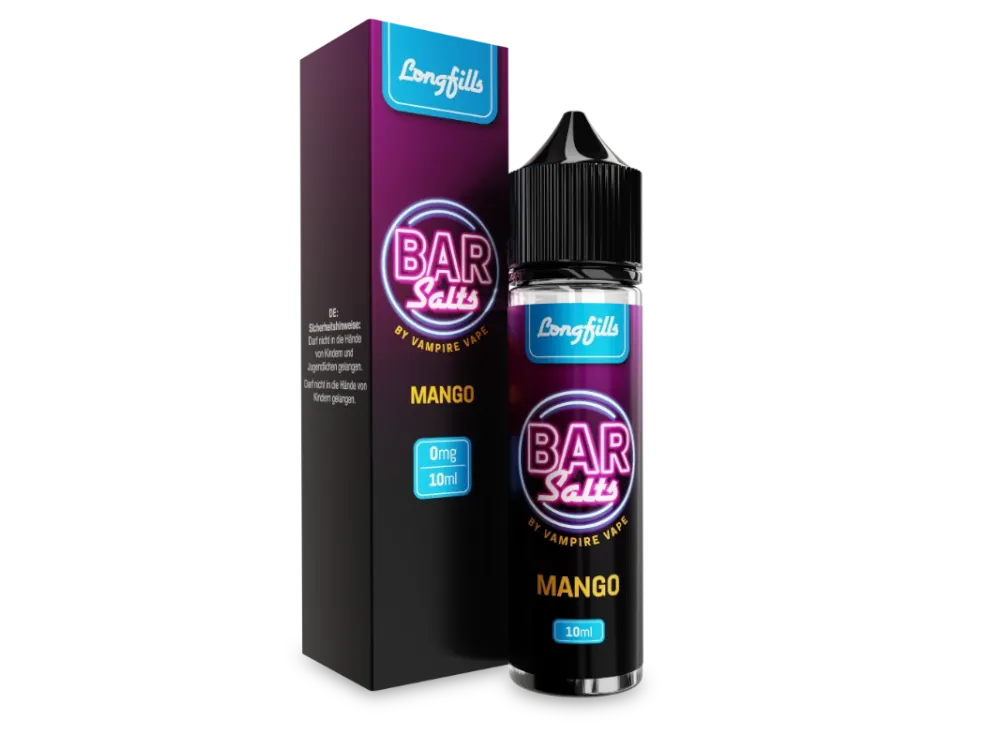 Bar Salts Aroma Mango 10ml (Longfill)