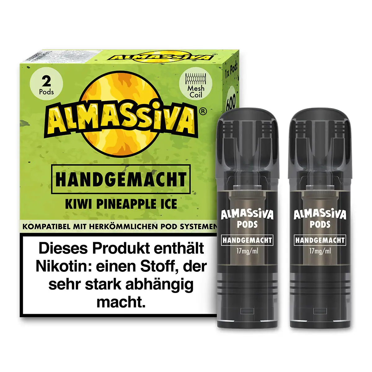 Al Massiva Prefilled Pod 17mg/ml (2 Stück pro Packung) Handgemacht
