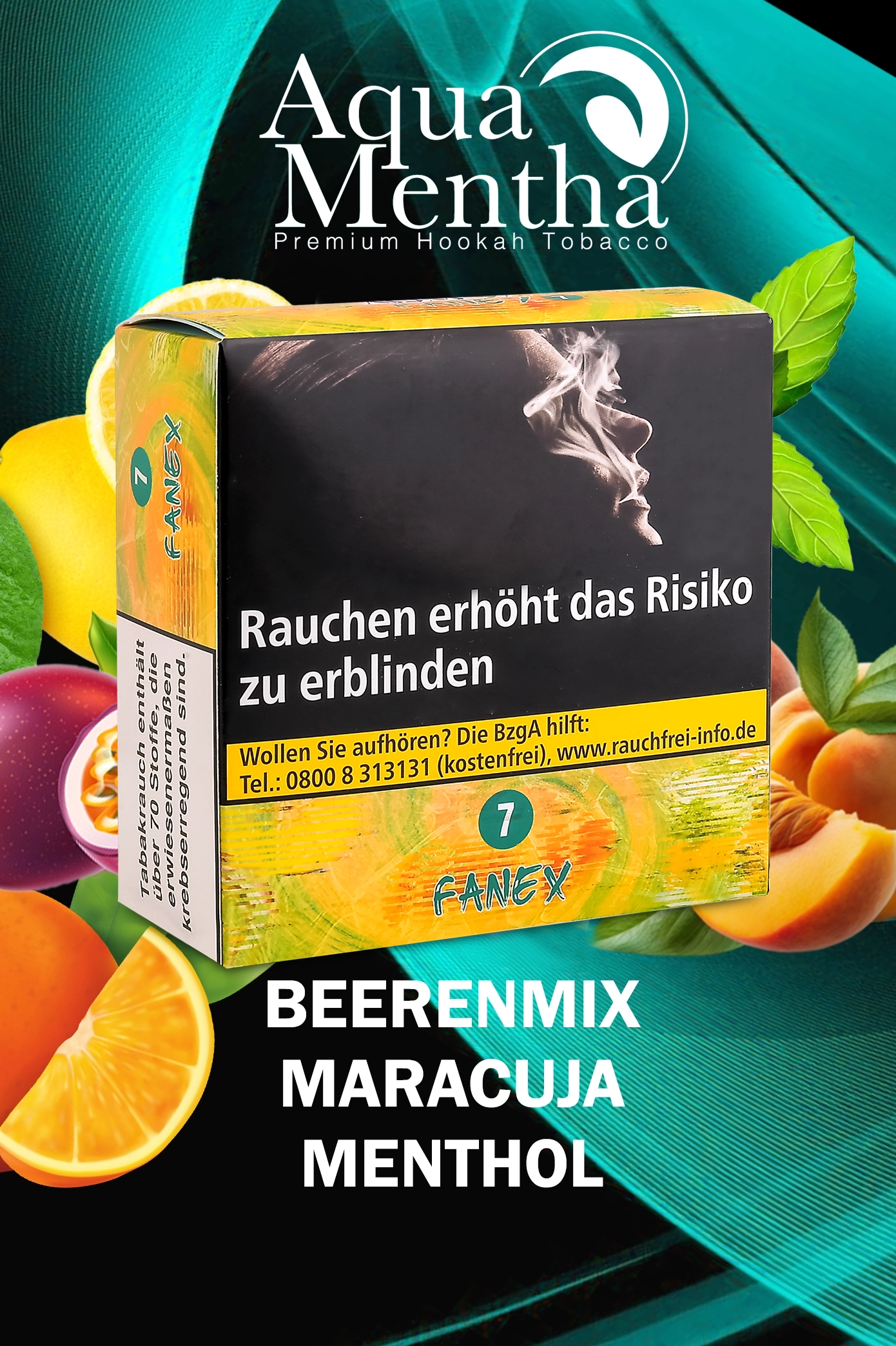 Aqua Mentha Tabak Fanex 200g