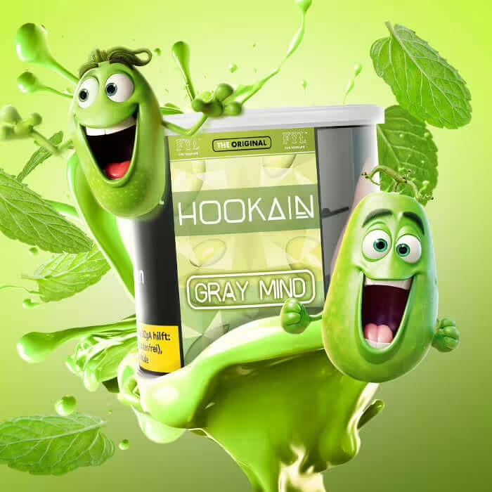 Hookain Tabak Gray Mind 200g