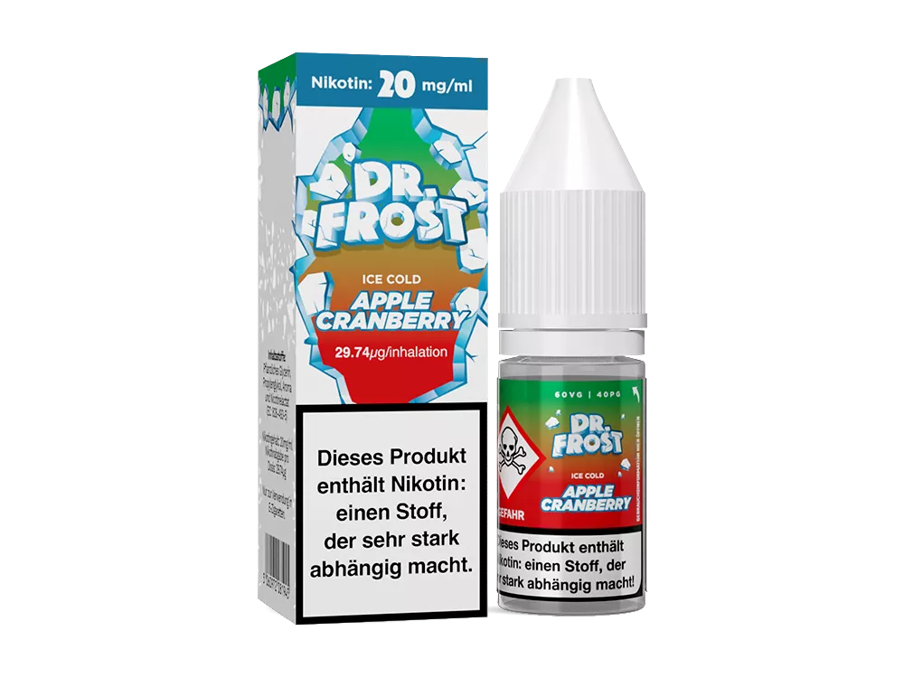Dr. Frost Nikotinsalz Liquid Apple Cranberry