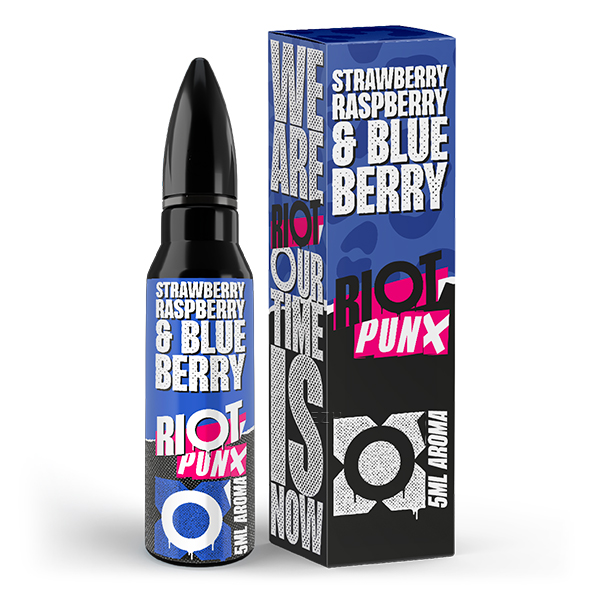 Riot Squad Aroma PunX Erdbeere, Blaubeere und Himbeere 5ml (Longfill)