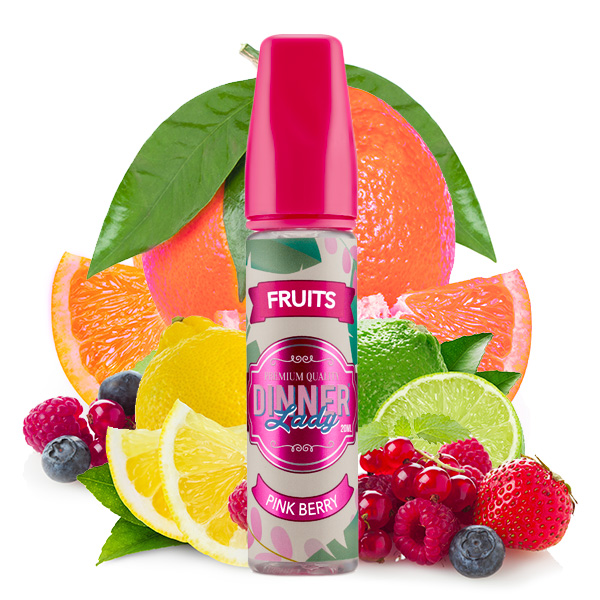 Dinner Lady Aroma Fruits Pink Berry 20ml (Longfill)