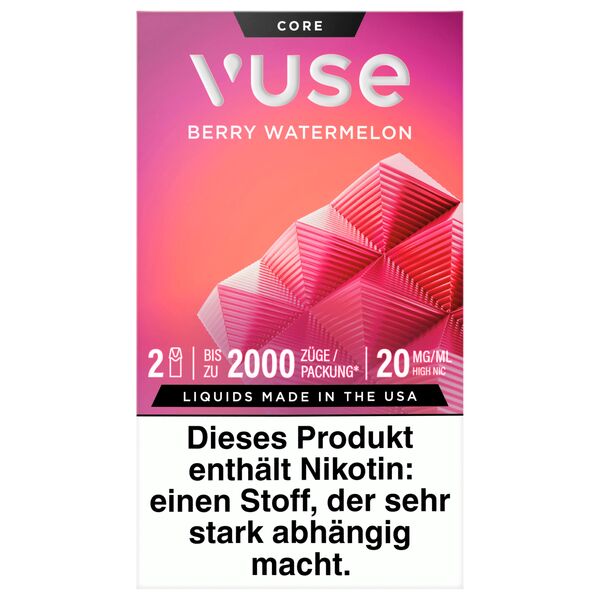 Vuse Prefilled Pod (2 Stück Pro Packung) Berry Watermelon