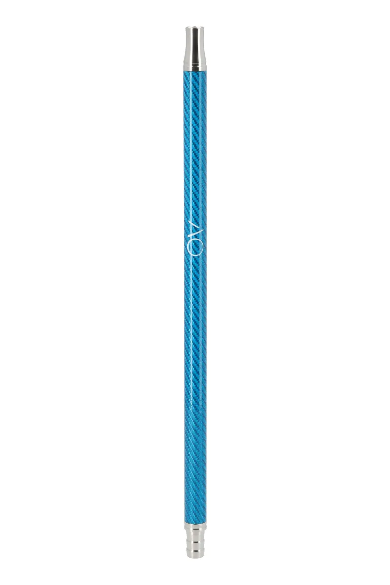 AO Carbon Mundstück Edelstahl Hellblau