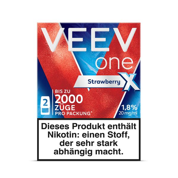 Veev Prefilled Pod One Strawberry Extra 20mg/ml (2 Stück Pro Packung)