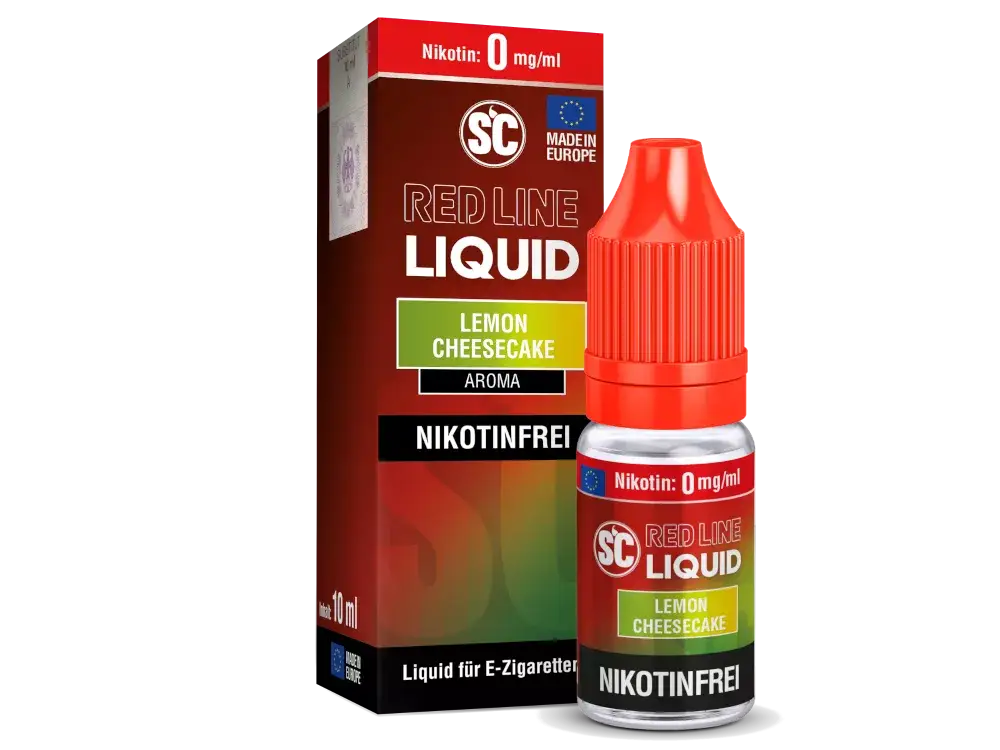 SC Nikotinsalz Liquid Red Line Lemon Cheesecake 0mg/ml 10ml