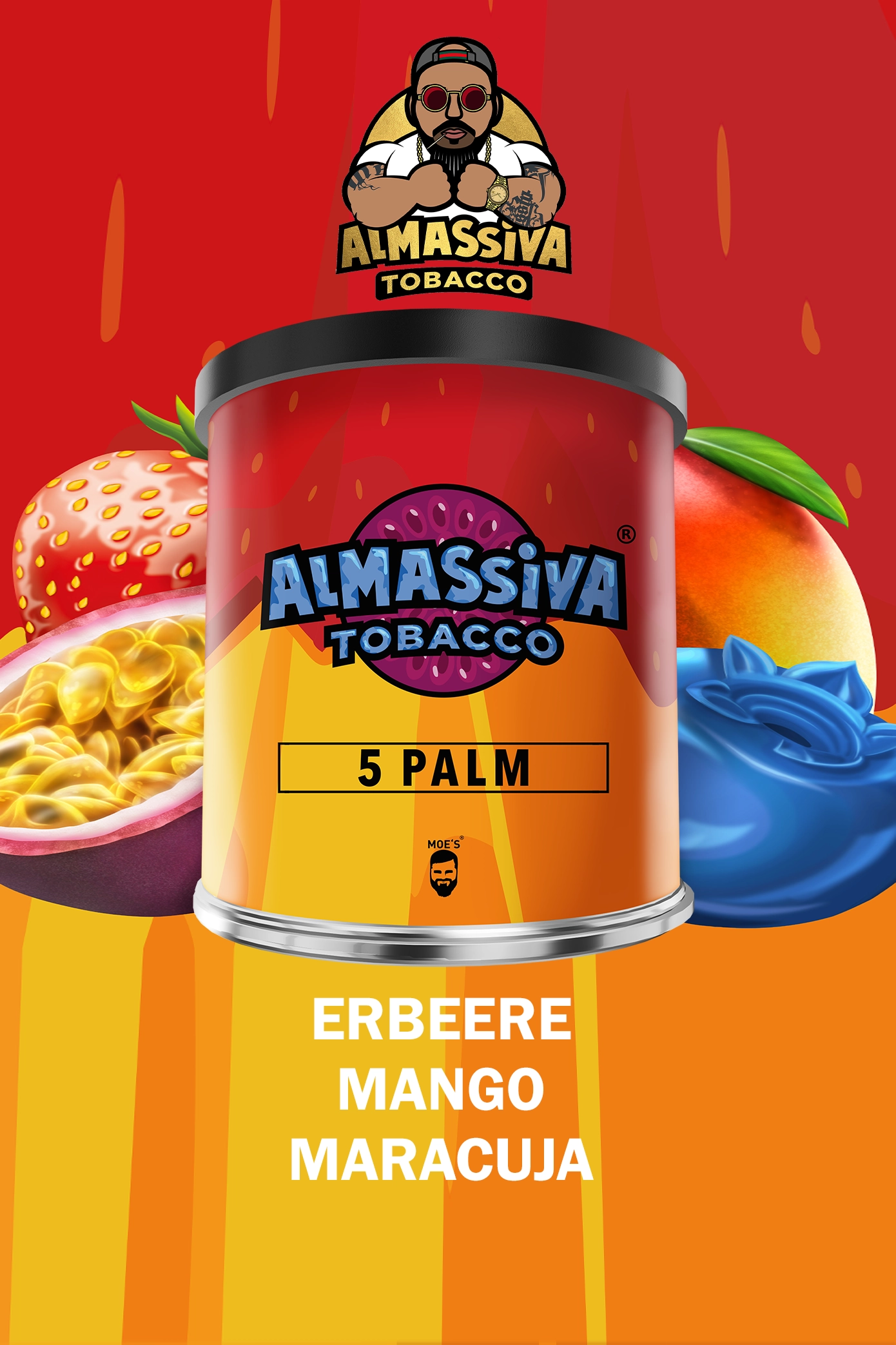 Al Massiva Tabak 5 Palm 200g