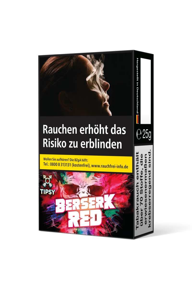Tipsy Tabak 25g Berserk Red
