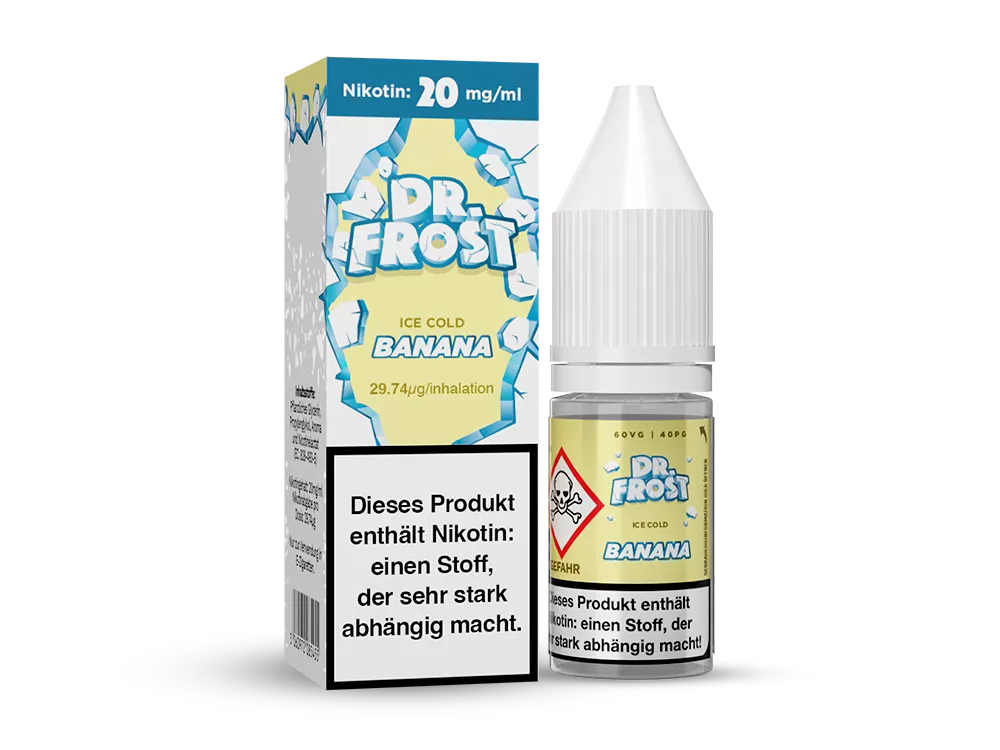 Dr. Frost Nikotinsalz Liquid Banana