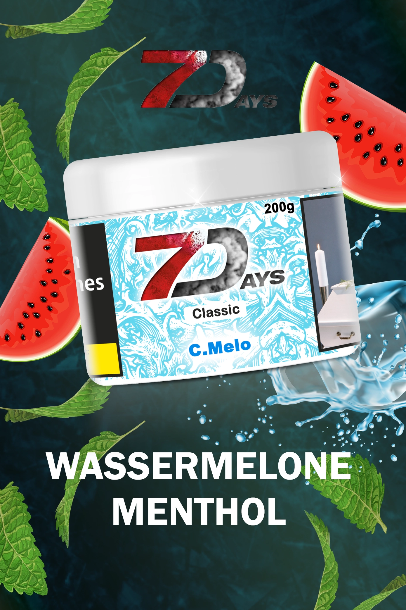 7Days Tabak Classic C. Melo 200g