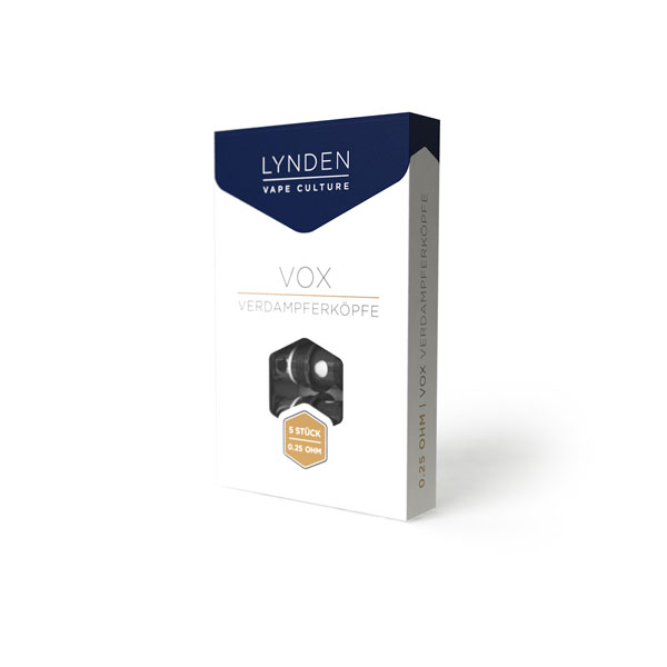 Lynden Coils Vox/P1 0,25 Ohm (5 Stück pro Packung)