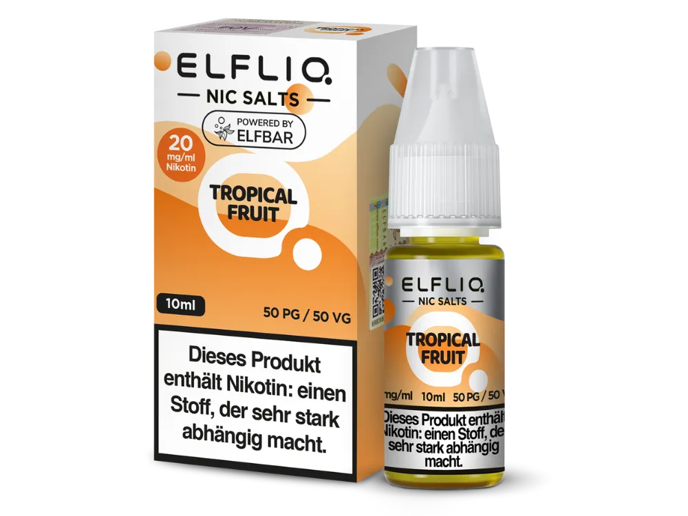 Elfliq Nikotinsalz Liquid Tropical Fruit 20mg/ml 10ml