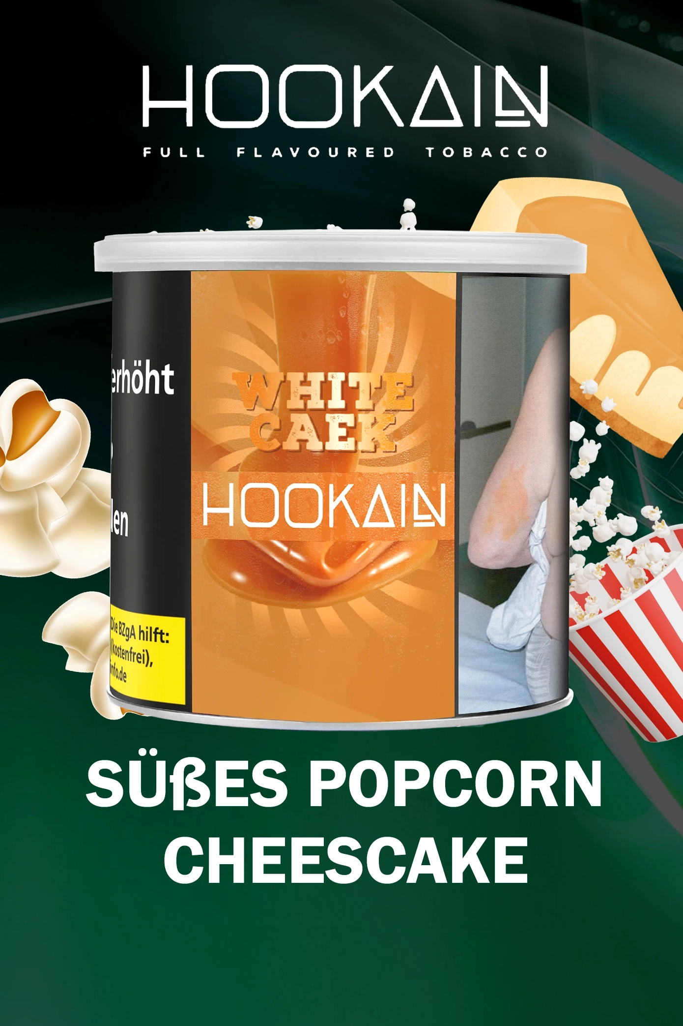 Hookain Tabak White Caek 200g