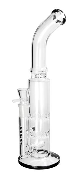 Glas Bong Double Honeycomb Highline 30cm