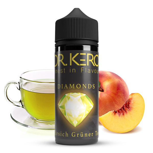 Dr. Kero Aroma Diamonds Pfirsich Grüner Tee 10ml (Longfill)