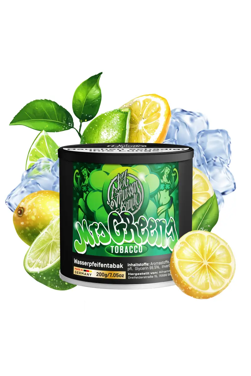 187 Strassenbande Tabak Mrs. Green 200g
