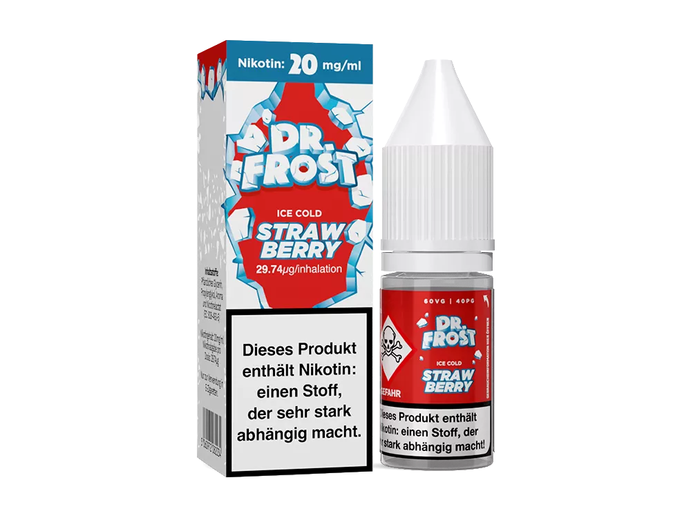 Dr. Frost Nikotinsalz Liquid Strawberry