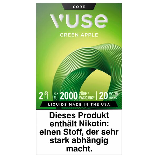Vuse Prefilled Pod (2 Stück Pro Packung) Green Apple