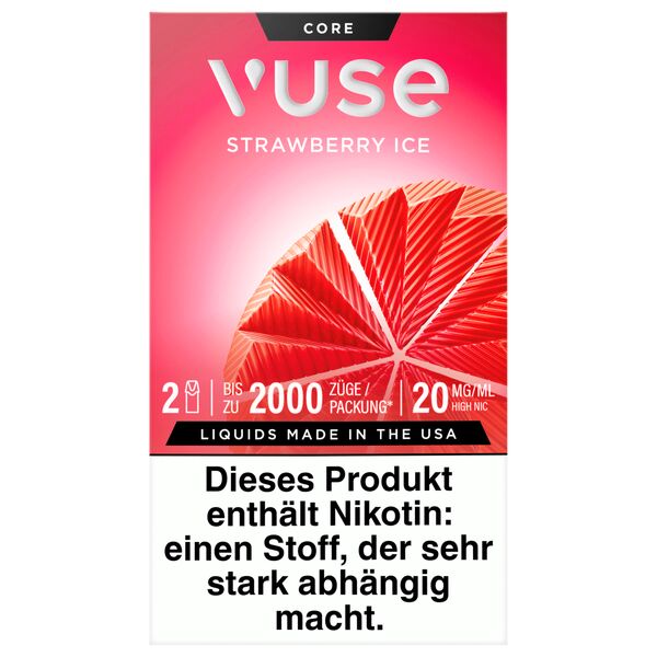 Vuse Prefilled Pod (2 Stück Pro Packung) Strawberry Ice