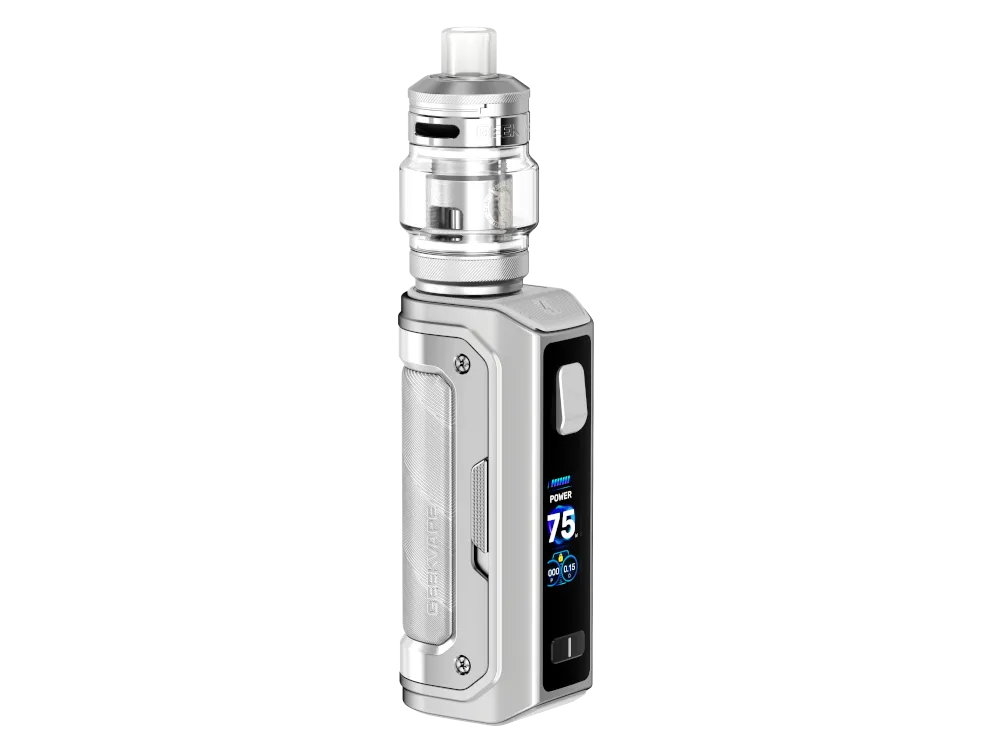 Geek Vape E-Zigarette Aegis Mini 5 mit Z Nano 3 Tank Polar Silver