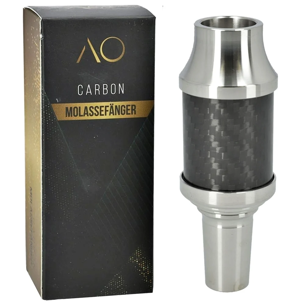 AO Carbon Molassefänger Edelstahl Silber 18/8