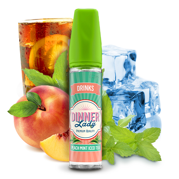 Dinner Lady Aroma Drinks Peach Mint Iced Tea 20ml (Longfill)