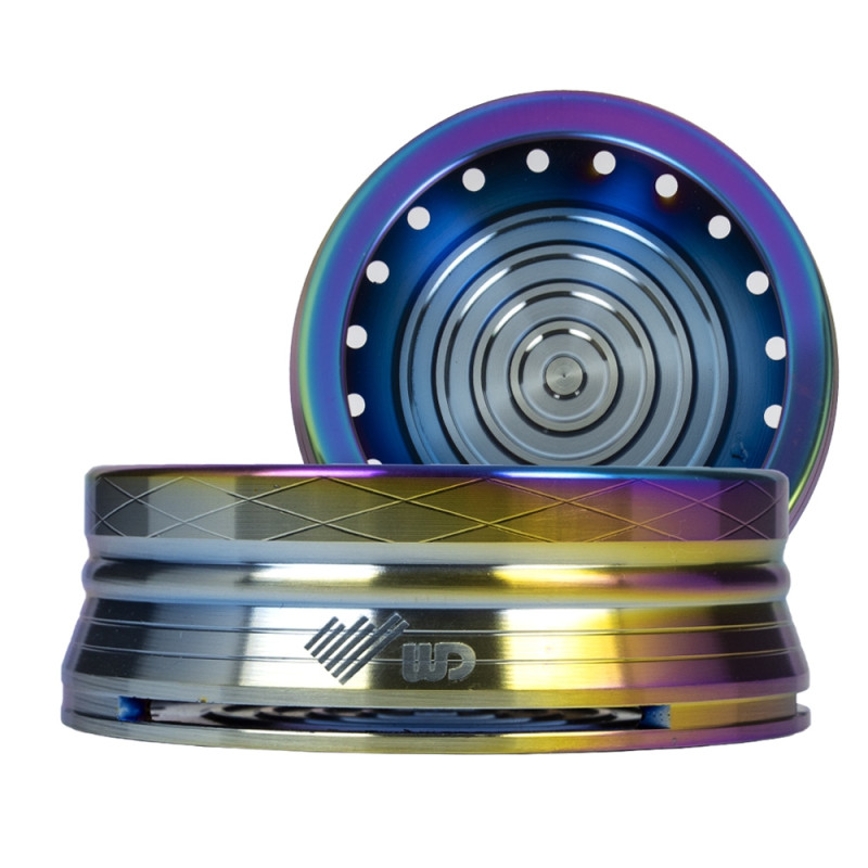WD Hookah HMD Smokebox 001 Edelstahl Rainbow